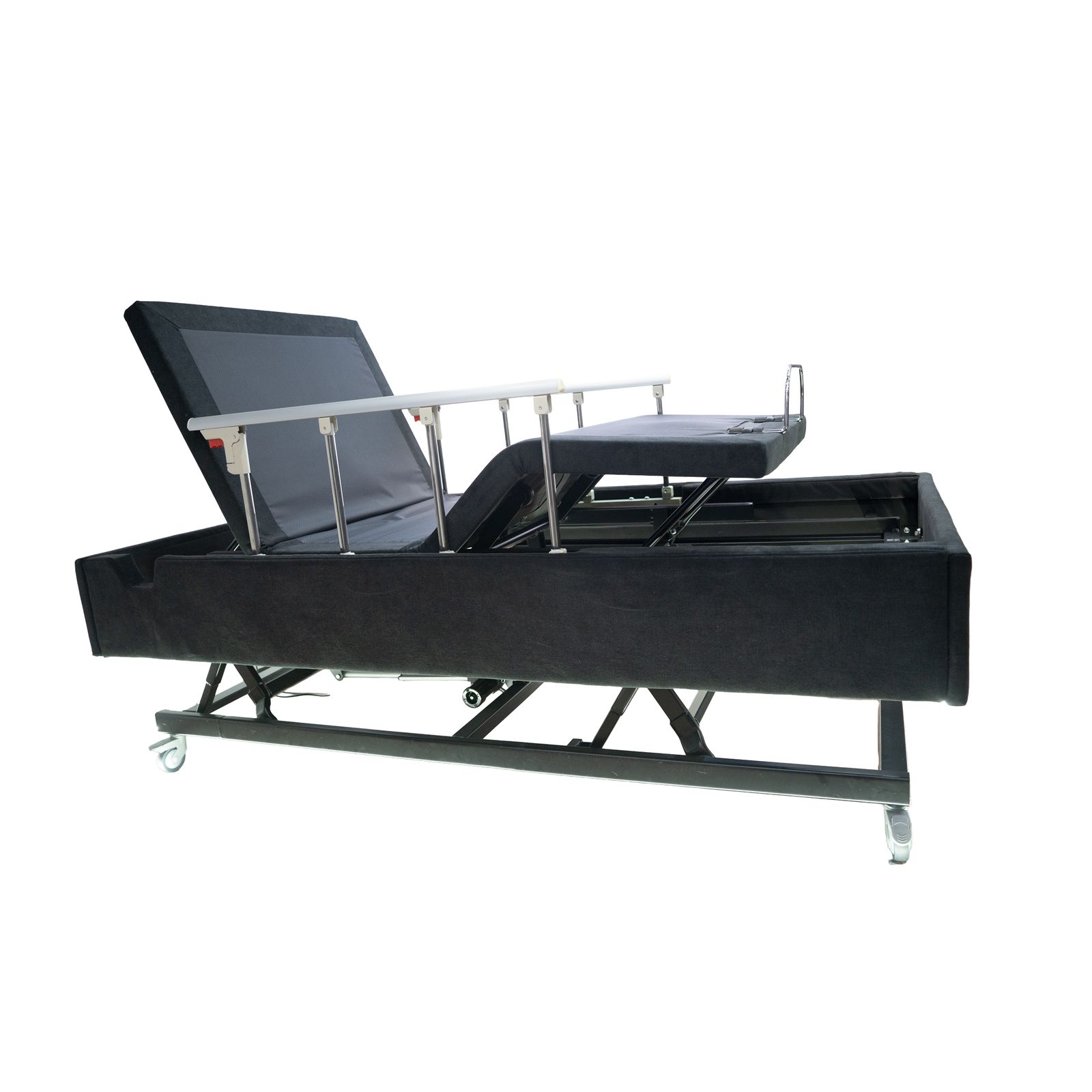 Cama TheraFlex Elétrica – Conforto, Segurança e Design em Casa — Cinza