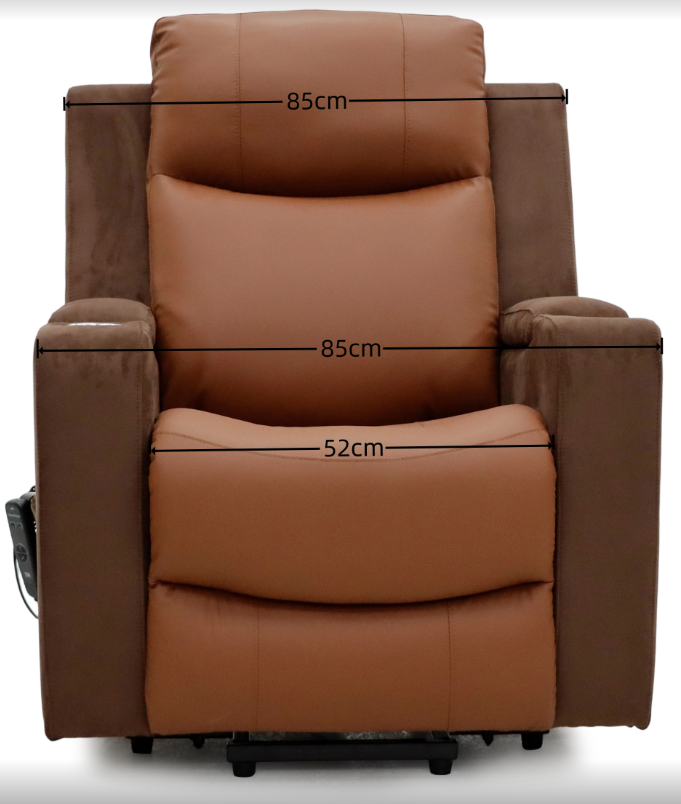 SILLÓN CON MASAJE DE AIRE THERALIFT ROYAL – SISTEMA ZENFLOW + ELEVACIÓN