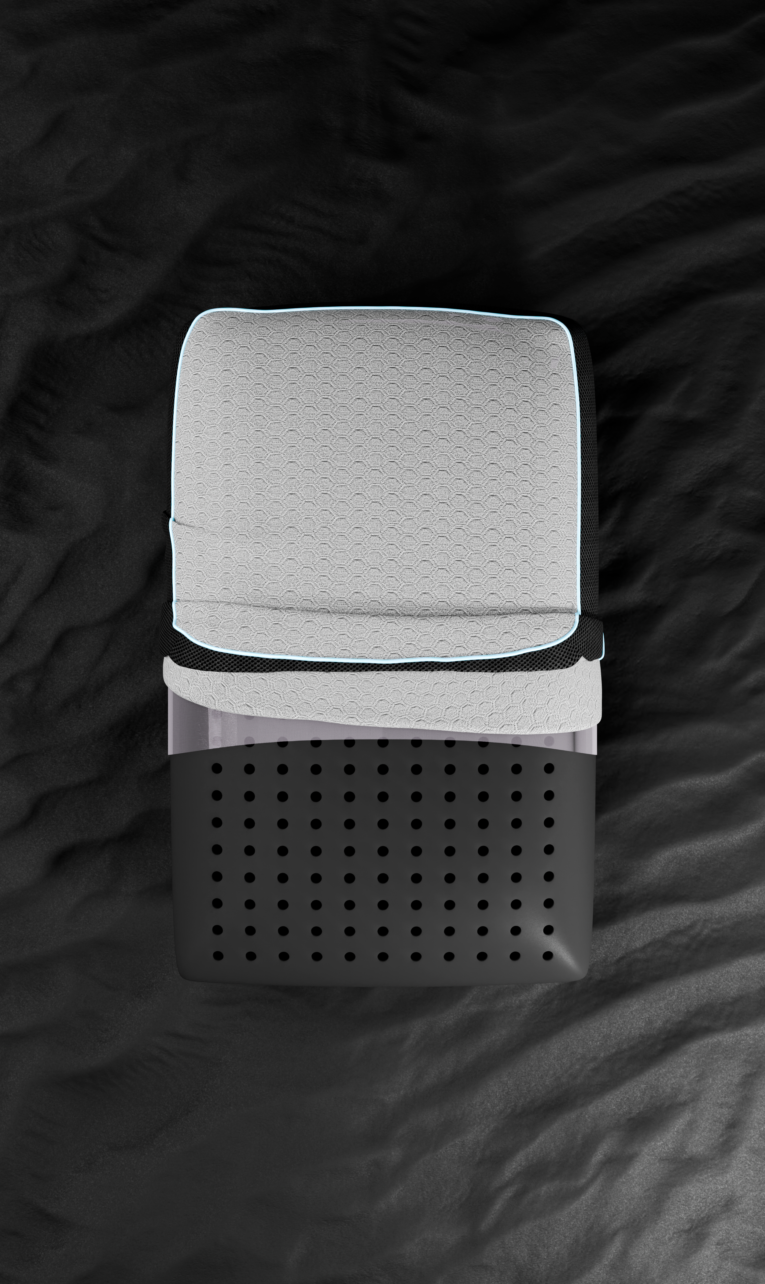 Frescor noturno com sistema de ventilação 360°
